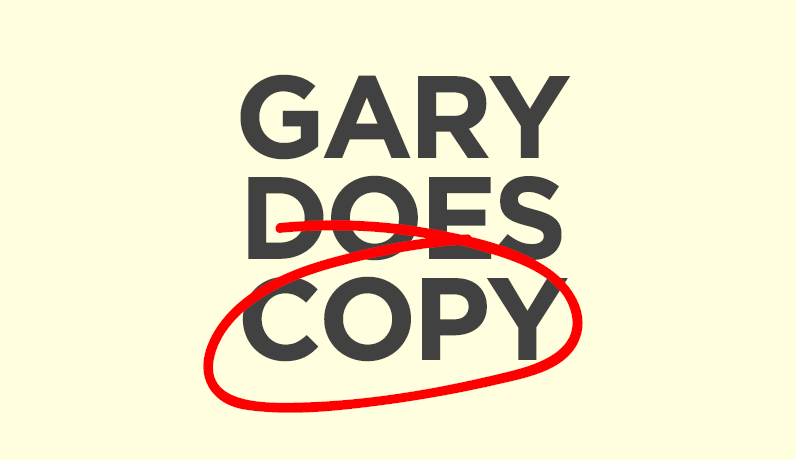 Gary Does Copy
